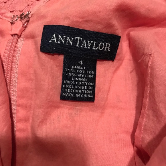 ANN TAYLOR Pink Floral Sheath Dress - Picture 7 of 8